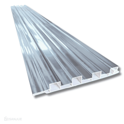 Pérgola PVC Platino