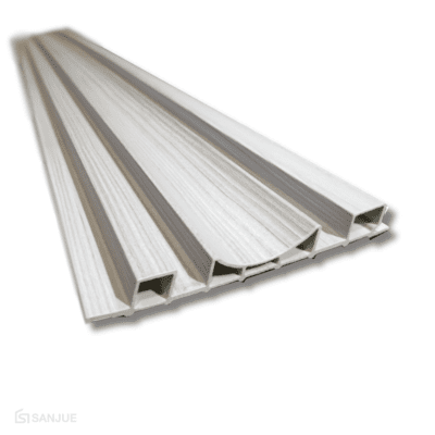 Pérgola WPC Curvo Modern Gray