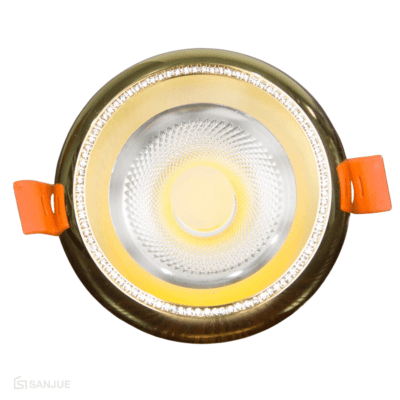 Ojo de Buey Dorado 7 W