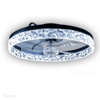 Lámpara Crystal Black