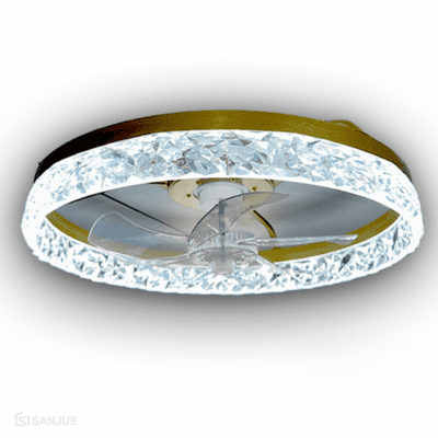 Lámpara Crystal Gold