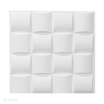 Panel 3D Tejido Blanco