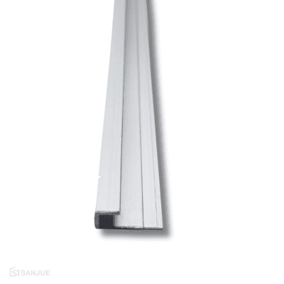 Terminal Aluminio Plata 8 mm