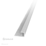 Terminal Rosa de Aluminio 8mm